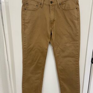 Levi's Slim Fit Tan Jeans